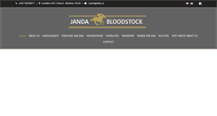 Desktop Screenshot of jandabloodstock.cz